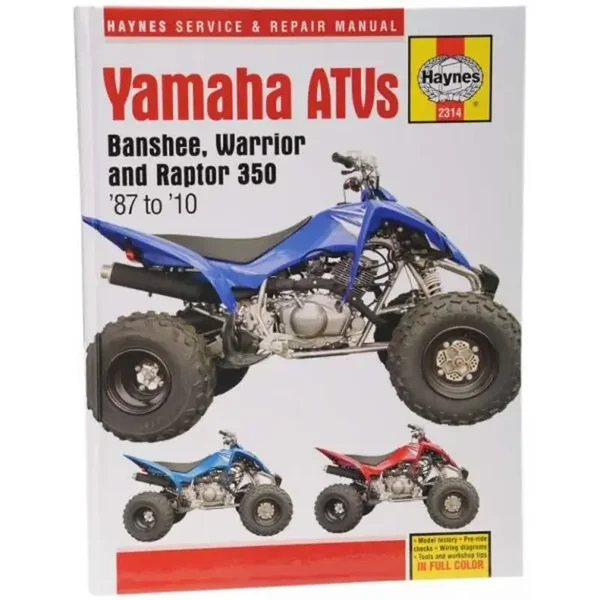 Handbuch Yamaha YFM 350 Raptor