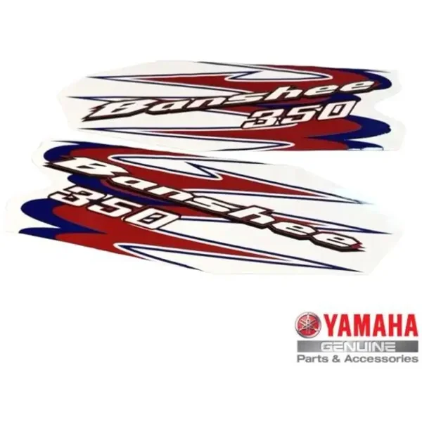Original (OEM) Heckverkleidung Aufkleber Yamaha YFZ 350 Banshee
