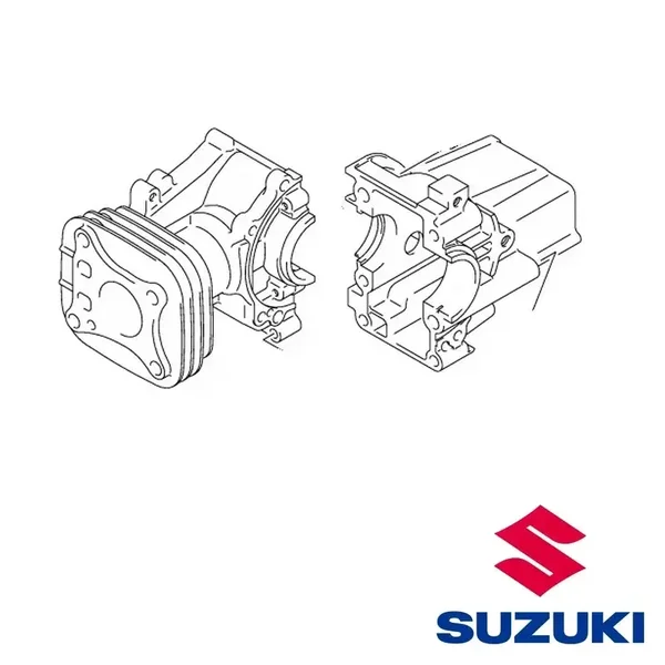 Original (OEM) Kurbelgehäusesatz Suzuki LT-Z 50 Quadsport