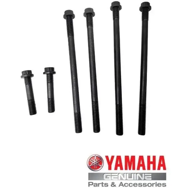 Originaler (OEM) Zylinderkopfschraubensatz Yamaha YFM 700 Grizzly