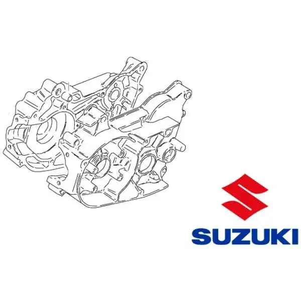 Originales (OEM) Kurbelgehäuse Suzuki LT-50 QuadRunner