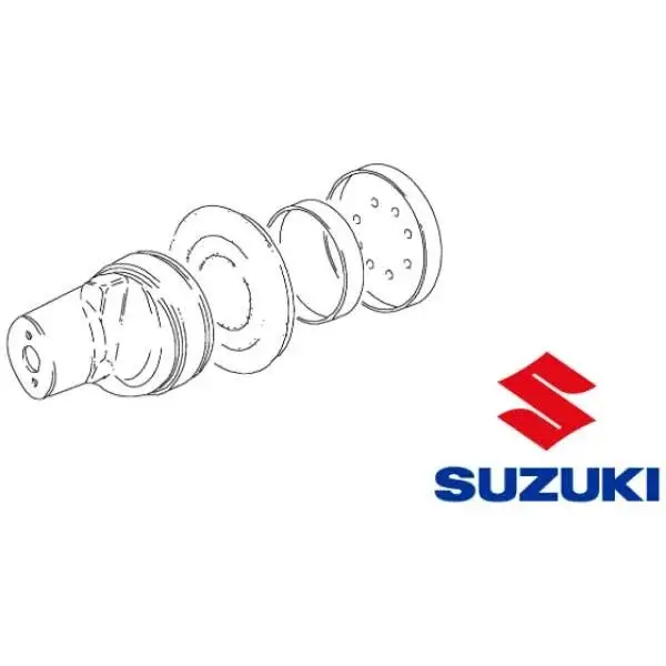Originaler (OEM) Luftfilterkasten Suzuki LT-50 QuadRunner