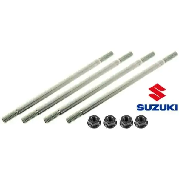 Originaler Suzuki Zylinderstehbolzen- und Mutternsatz (OEM) LT-80 QuadSport