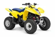 Gelbes Suzuki LT-Z 250 QuadSport Quad