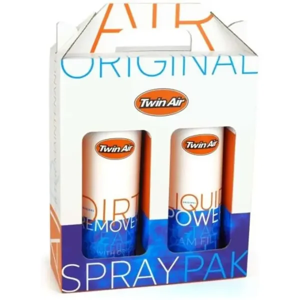 Spray Satz Luftfilteröl + Flüssiger Schmutzentferner