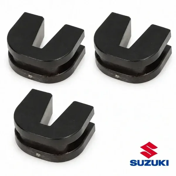 Original (OEM) Variomatik-Gleitstücksatz (3 Stück) Suzuki LT-Z 50 Quadsport