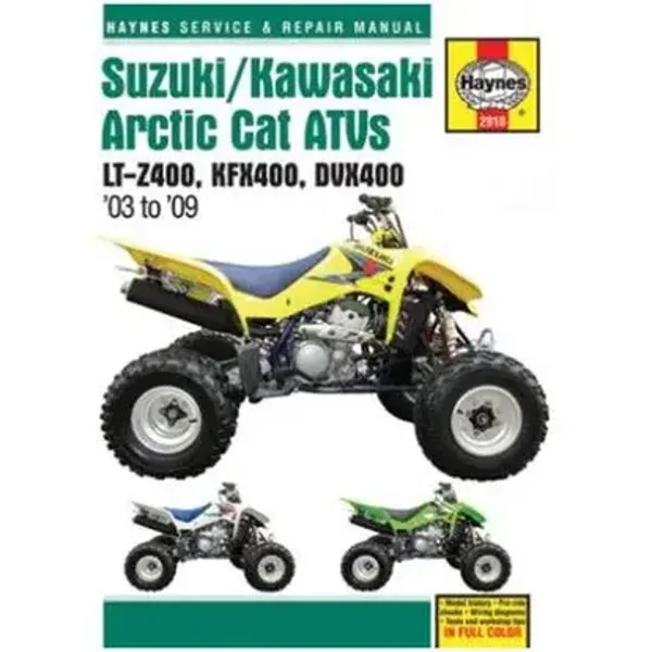 Wartungshandbuch Suzuki LT-Z 400 Quadsport
