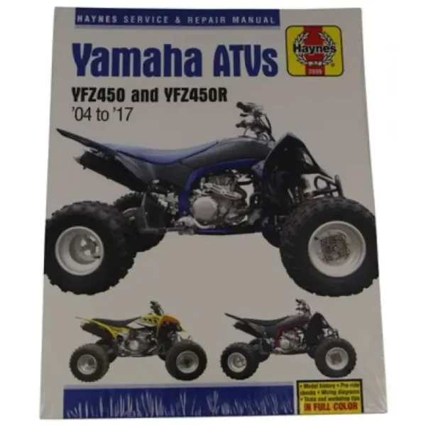 Reparaturhandbuch Yamaha YFZ 450