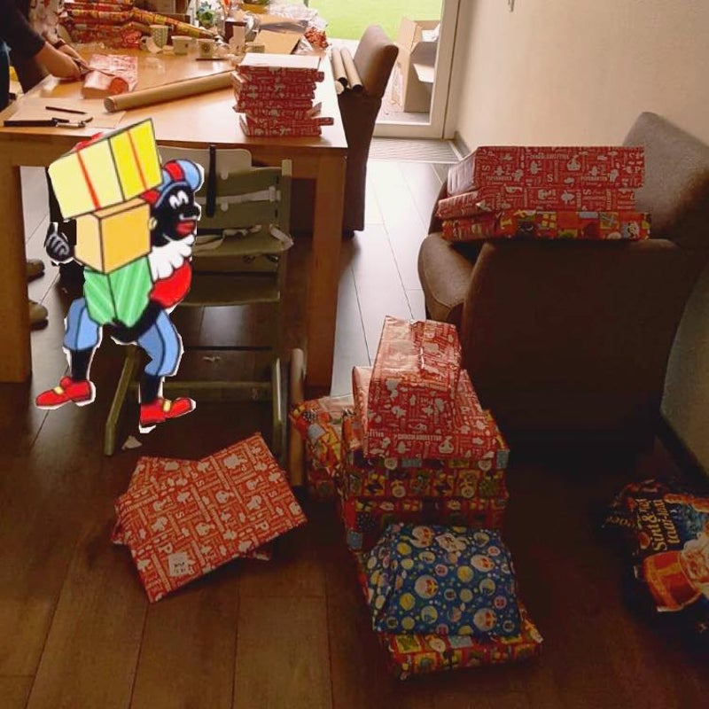 Onze inpak pietjes hebben al hard gewerkt! 😁