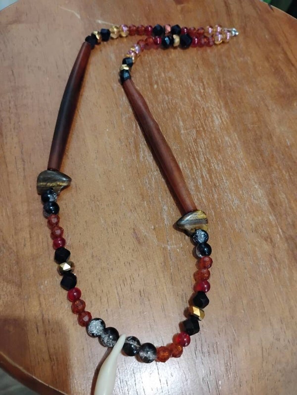 elk tooth necklace
