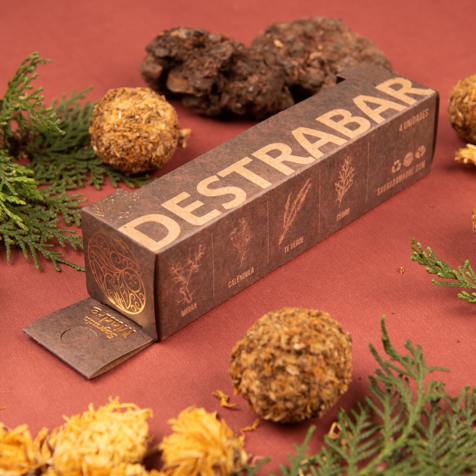 Kruiden-smudgebom “Ontgrendeling”