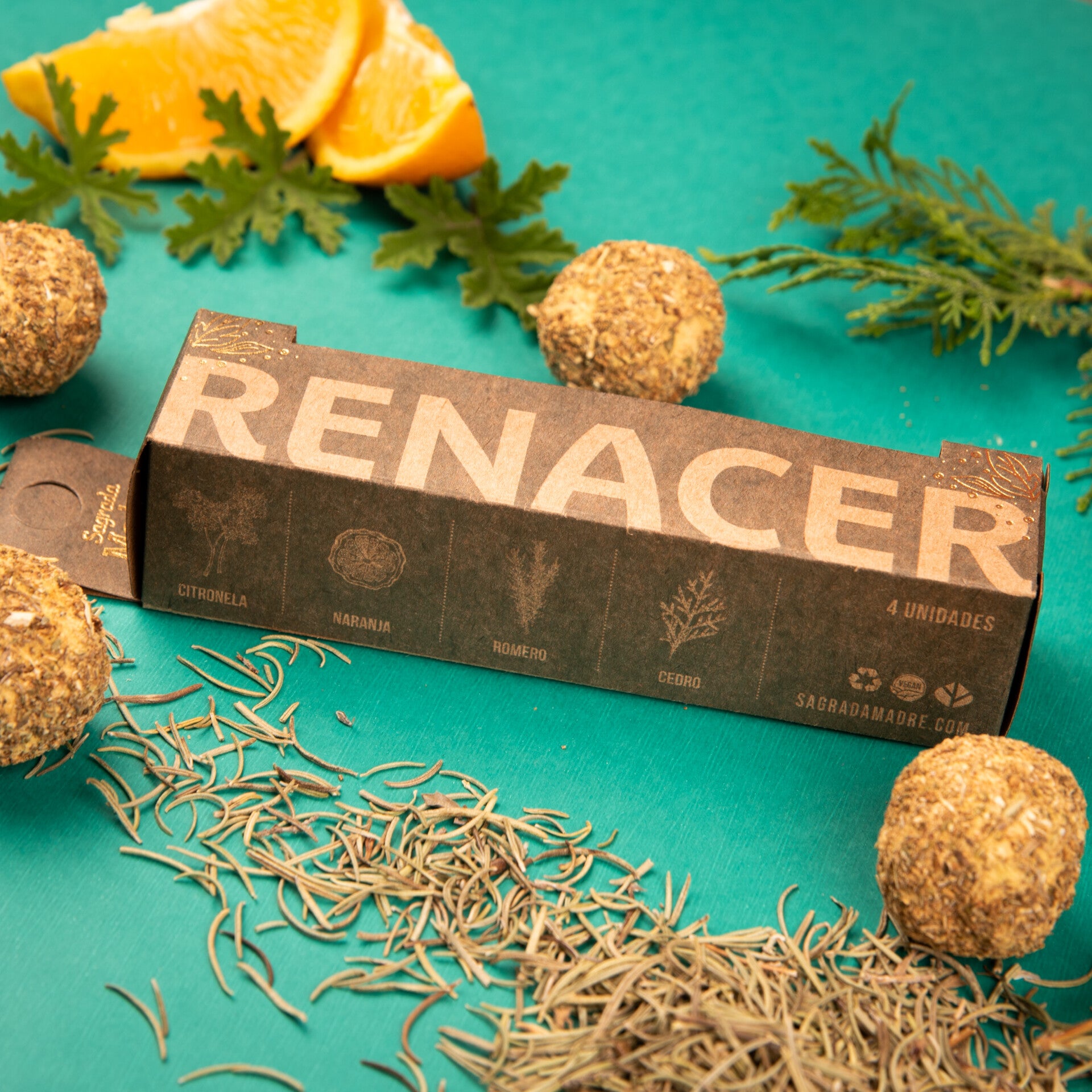 Kruiden-smudgebom “Herboren”