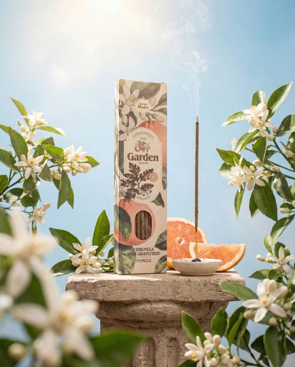 Wierook “Garden”. Citronella met Grapefruit