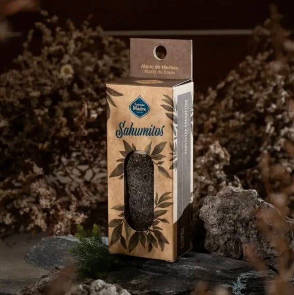 Smudgestick met Copal in doosje.