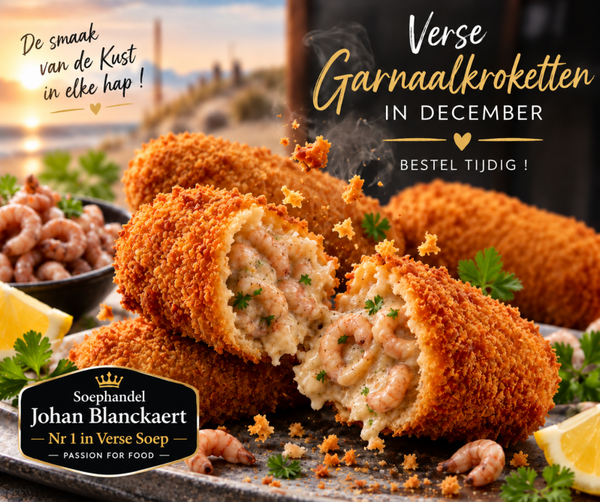 🦐 Verse ambachtelijke garnaalkroketten met Grijze Garnalen
