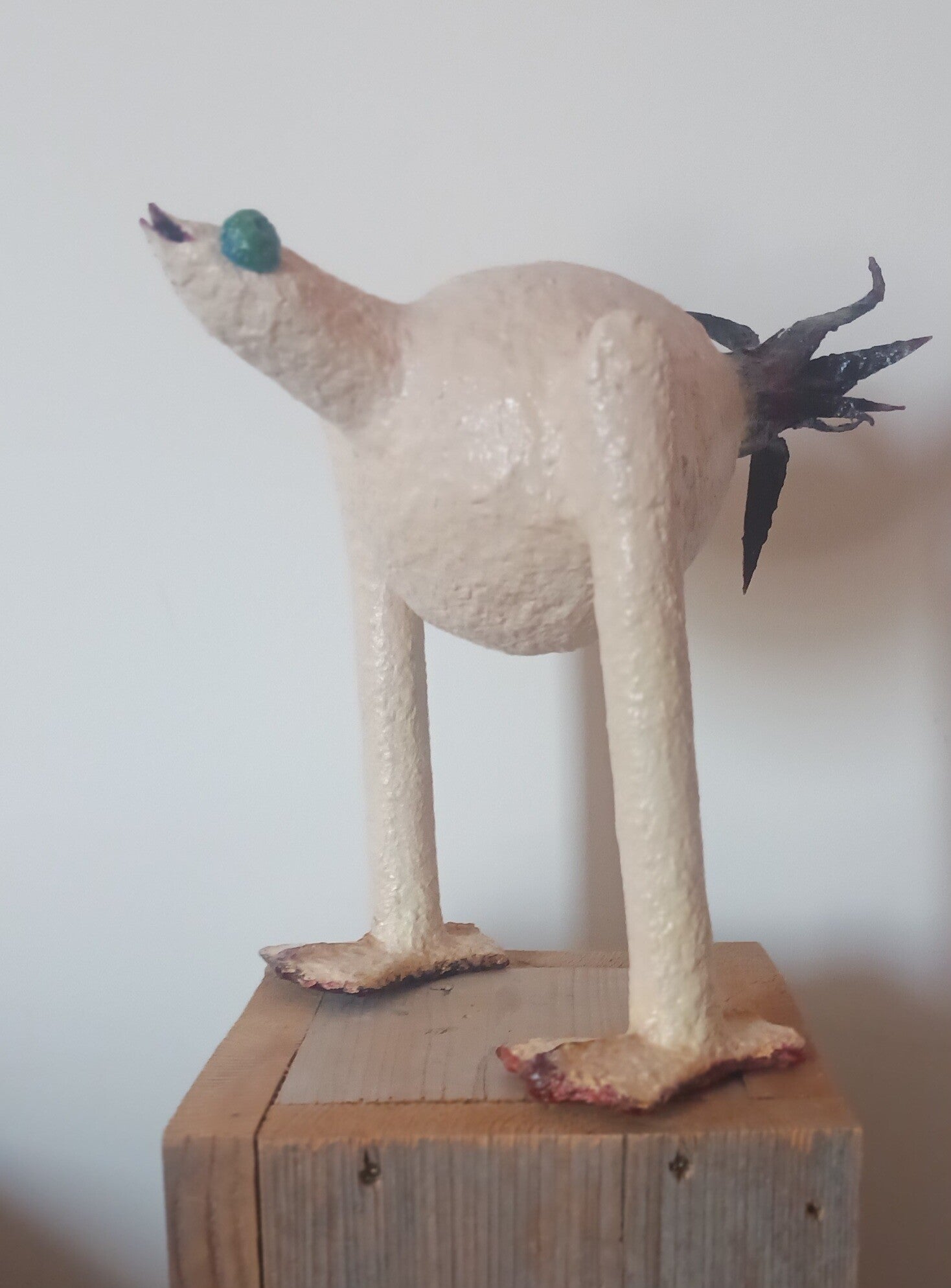 Papier-maché - fantasievogel