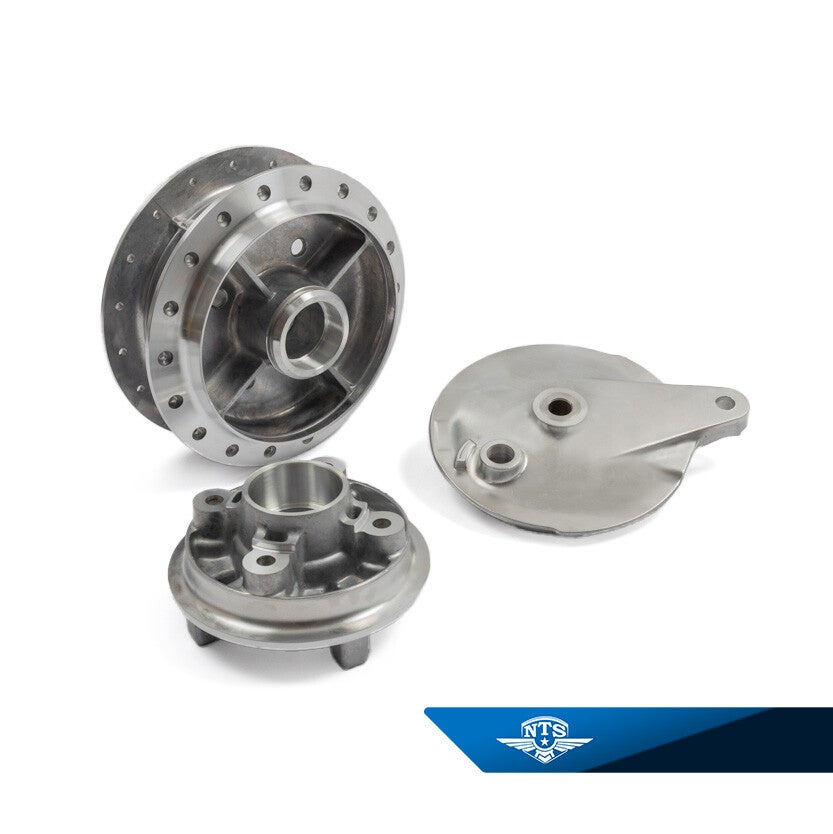 Yamaha Rear Wheel Hub - Complete Achterwielnaaf - FS1 - 1975-1976 -