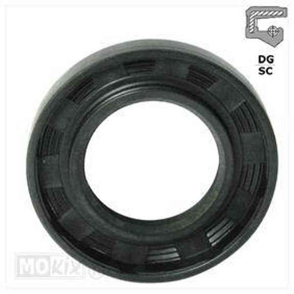 Oil Seal - Keerring 15x35x7/5 - DG-NBR-KACO - BAC
