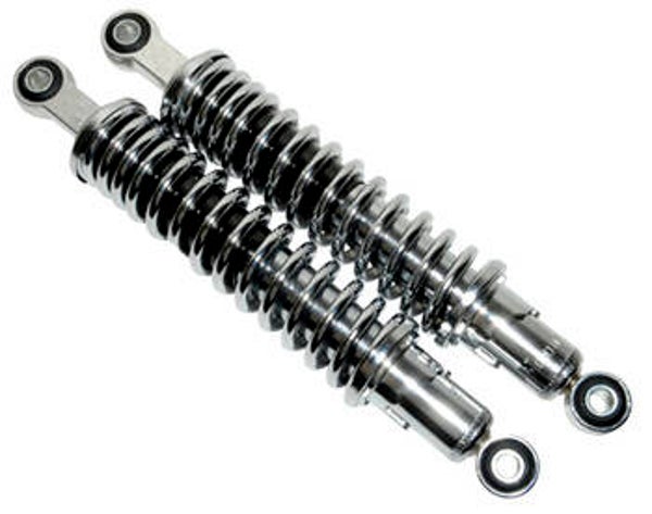 Honda Rear Shocks - Schokbreker Set - 335mm - Chrome - MB50/80/MT50/80