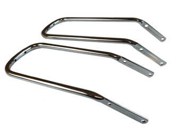 Kreidler Front Fender Bracket Set - 1973-1981 - 57.08.07 & 57.08.08