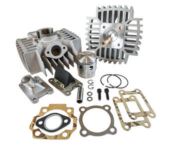 Puch Cylinder - Cilinder Kit 75cc/ 47mm - Reed Valve/Membraam - Cobra/Monza - GILARDONI
