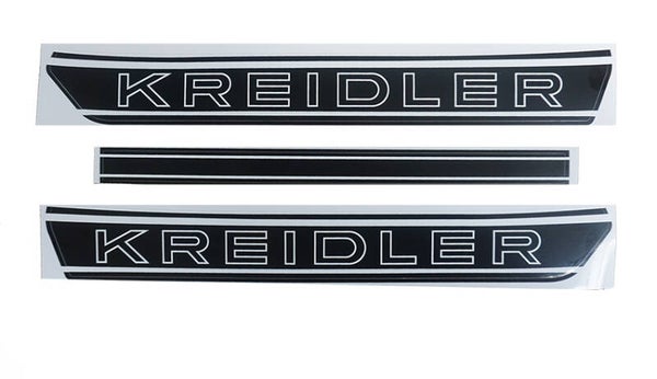 Kreidler Sticker Tanktransfer NT Zwart/Wit Set