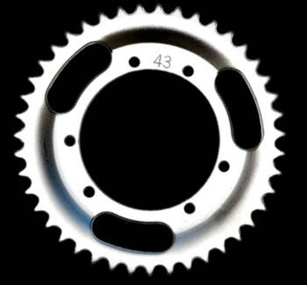 Puch Rear Sprocket - Achtertandwiel 43T Puch Maxi ( Leleu )