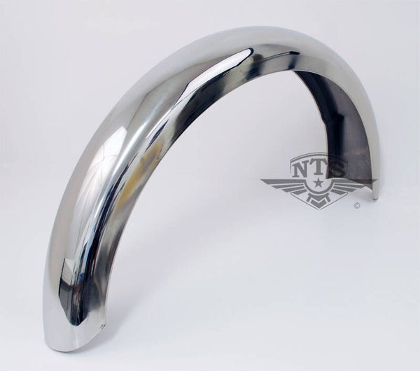 Puch Rear Fender Short - Monza - Stainless Steel - 359.6.27.110.2
