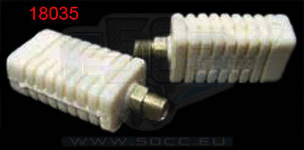 Honda Voetrust - Pedaal Set - Wit