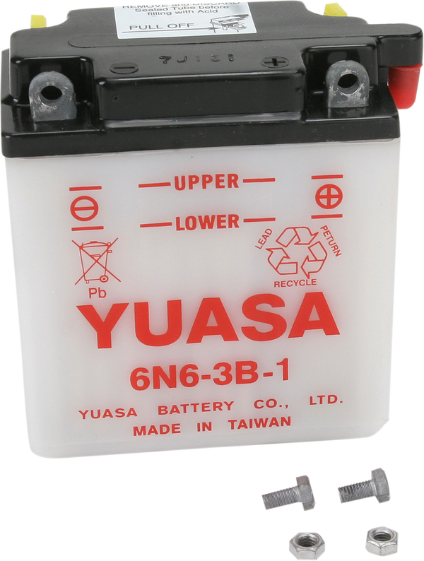 6V Battery / Accu 6N6-3B-1(DC) - YUASA - A-Quality