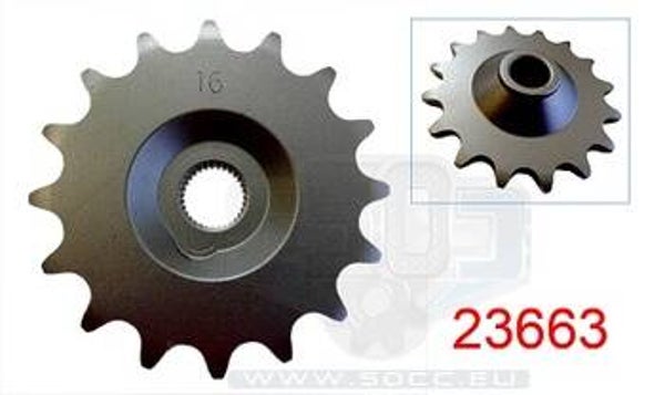 Zundapp Front Sprocket - Voortandwiel 3 Gear/ 3V 16T