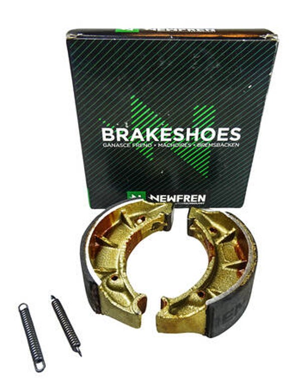 Puch Brake Shoe Set - Remschoenen set 110x30 - Cobra / Monza / Montesa - NEWFREN - A-Quality