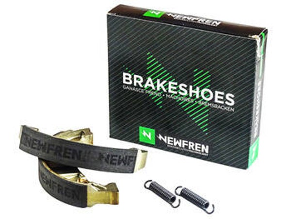 Zundapp Brake Shoe Set - Remschoenen set 150x25 -  Zündapp - KS50/KS100 - NEWFREN - A-Quality