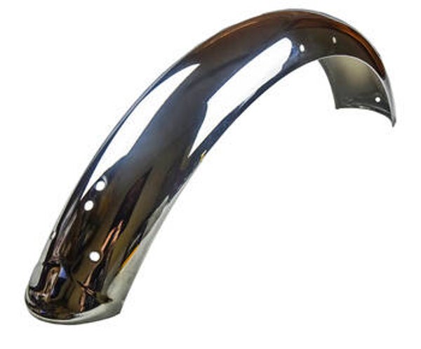 Puch Front Fender / Mudguard / Spatbord Voorzijde - Maxi - Chrome