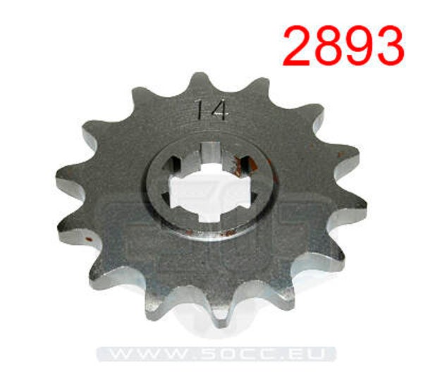 Suzuki / Yamaha Front Sprocket - 420 - 14T - TS50X / RMX / RD100