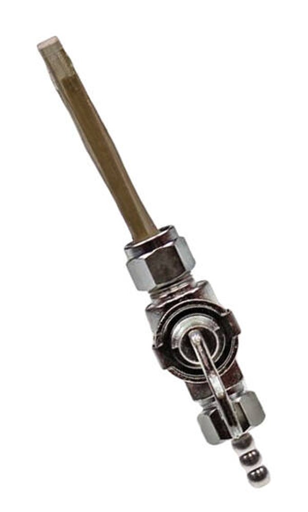 Fuel Cock - Benzinekraan -  M12 x 1 - Straight / Recht Model