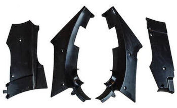 Zundapp Frame Cover Plate Set - 529/530