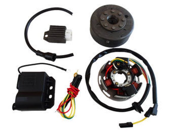 Ignition - Ontsteking - 6V - CDI Ignition - Model KOKUSAN 50cc - 6V/85W