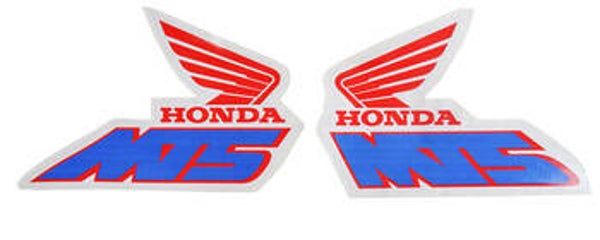 Honda Sticker Tank Set - MT50 - Red/Blue/White - 1990-1992