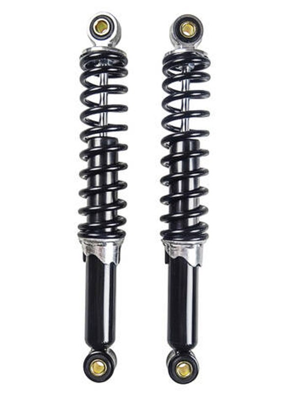 Rear Shocks Black Open / Stoßdämpfer Set - 300mm - Quality