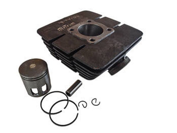 Yamaha Cylinder - Cilinder Kit - 60cc/43mm - Cast Iron / Gietijzer - A-Quality - DT/RD50