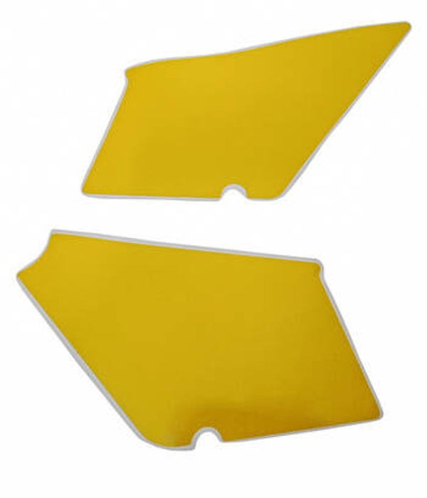 Honda Sticker Side Cover Set - Yellow - MT50 - 1988-1989