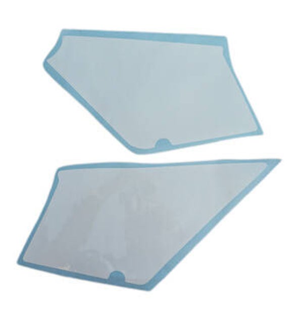 Honda Sticker Side Cover Set - White - MT50 - 1988-1992