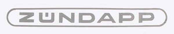 Zundapp Sticker Rear Fender - 1962-1963