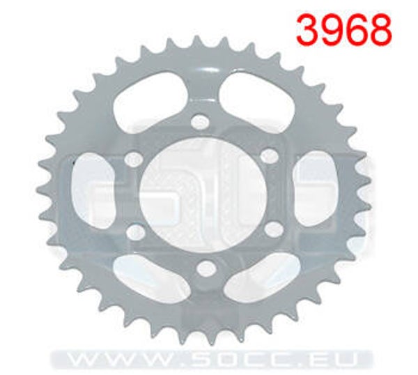 Zundapp Rear Sprocket - Achtertandwiel 36T - 6 gaats