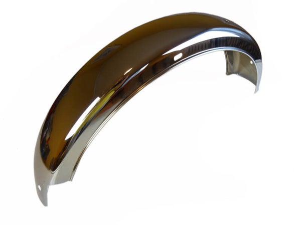 Kreidler Rear Fender / Mudguard / Spatbord Achterzijde - Kort Model - Smal Chrome