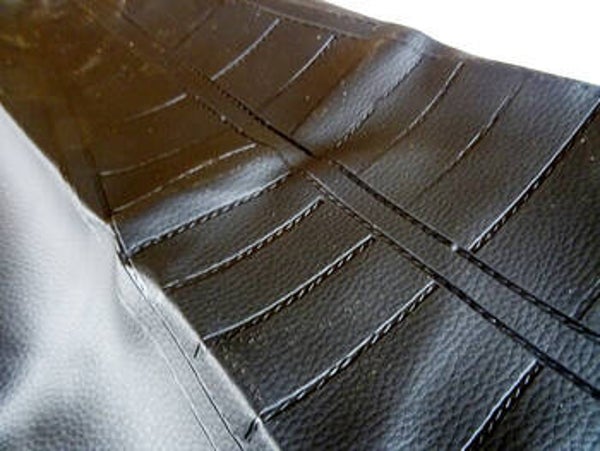 Seat Cover Honda - Zadelhoes MB5 / MB8 - Zwart/Black - Short Model