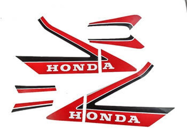 Honda Sticker Set - MB50 - Rood/Zwart/Wit - 1987-