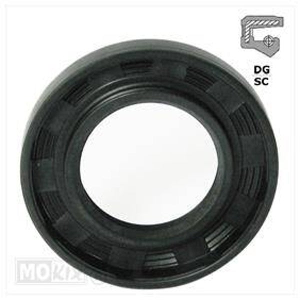 Oil Seal - Keerring 17x27x6 - DG  - SYM/Morini