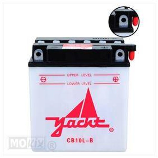 12V Battery / Accu CB10L-B - YB10L-B - 135x90x145
